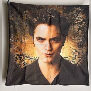 Edward Cullen (Twilight) Zipper Square Pillowcase 18X18 inch